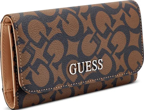 Cartera Clutch Para Mujer Logo Estampado Factory Guess