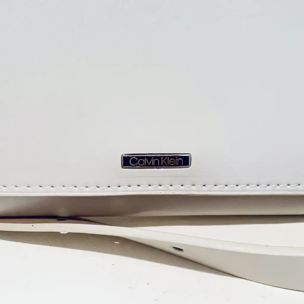 Bolso Riñonera baguette de Piel vegana (color Blanco)